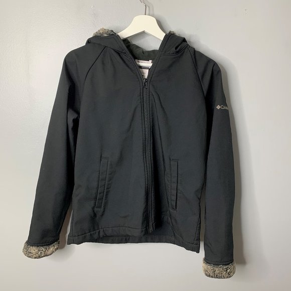 columbia black windbreaker jacket